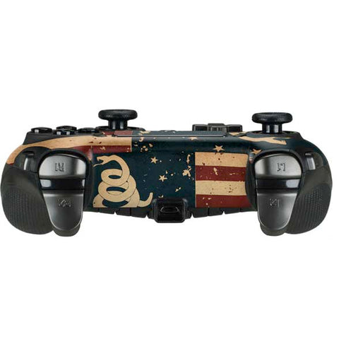 Dont Tread On Me American Flag PlayStation Scuf Vantage 2 Controller Skin